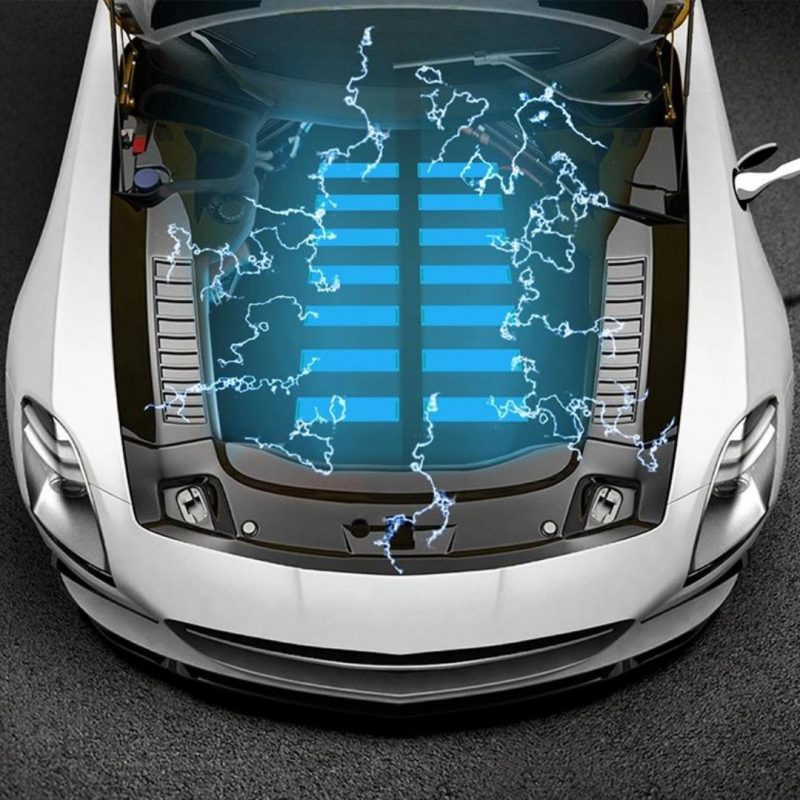 working of coolant inside an EV