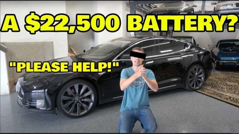 tesla model y battery replacement cost
