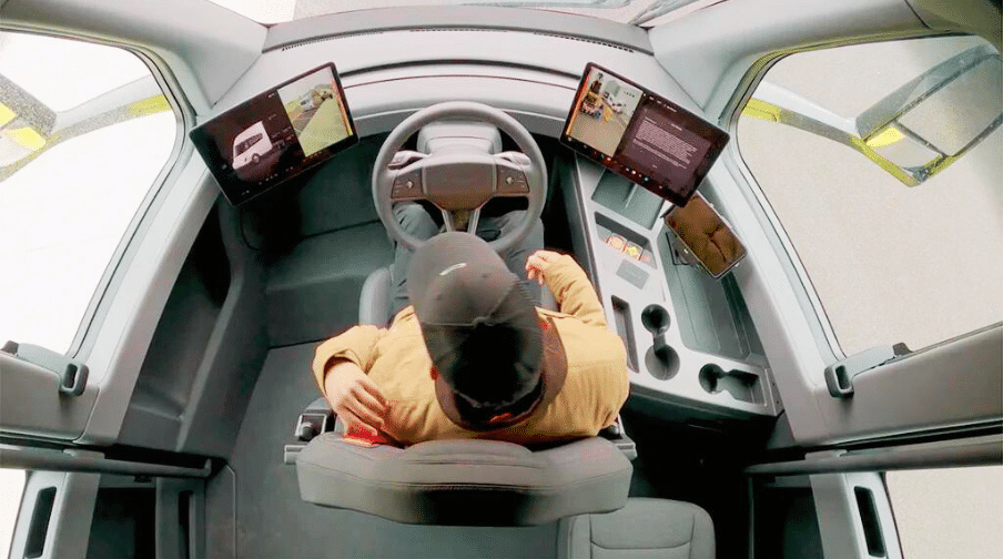 Tesla Semi Truck Interior