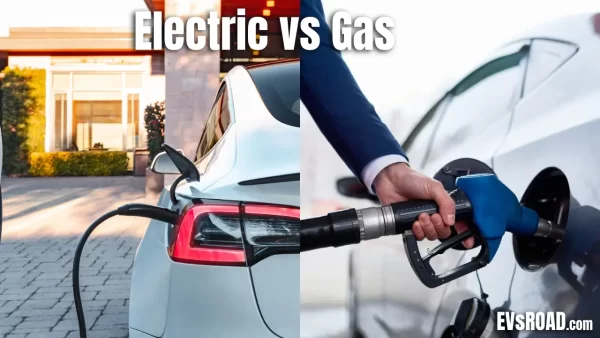 Electric and gas cars