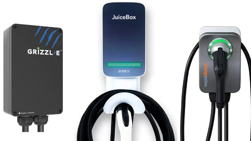 Different portable EV chargers
