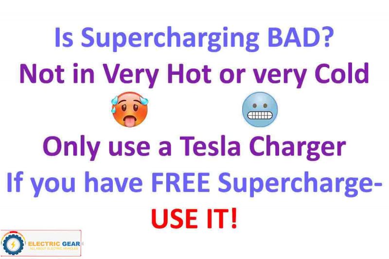 effects of super charger on EVs