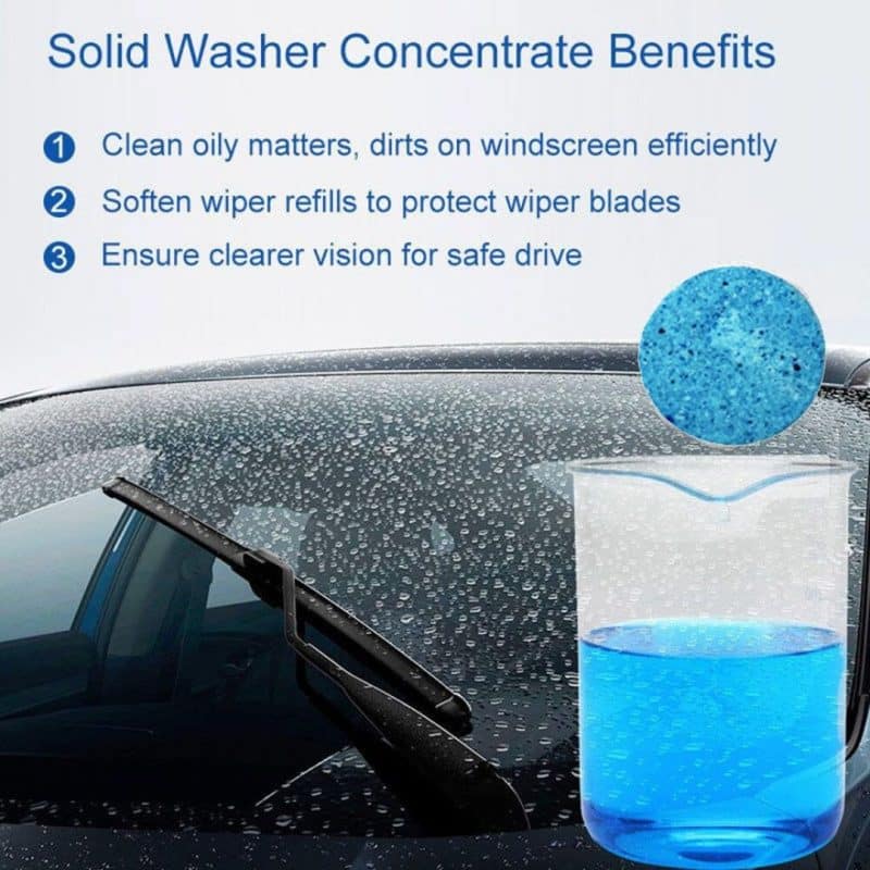 tesla windshield washer fluid