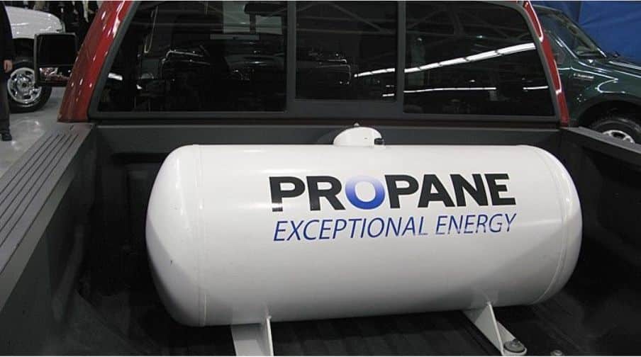 Propane-powered vehicles
